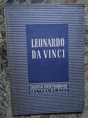 LEONARDO DAVINCI de C. I GULIAN,1952 foto