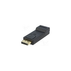 Cablu {{Tip cablu de conectare}}, DisplayPort mufa, HDMI soclu, {{Lungime cablu}}, {{Culoare izola&#355;ie}}, Goobay - 51719