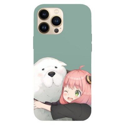 Husa compatibila cu Apple iPhone 15 Plus model Bond and Anya Spy x Family, Silicon, TPU, Viceversa foto