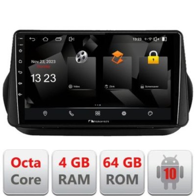 Navigatie Peugeot Bipper, Citroen Nemo, Fiat Qubo 2008-2017 Android radio gps internet quad core 4+64 carplay android auto v1 CarStore Technology foto
