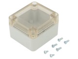 Carcasă: universală X: 60mm Y: 64mm Z: 41mm ABS gri