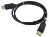 Cablu DisplayPort 1.4 HDCP 2.2 1m Negru