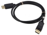 Cablu DisplayPort 1.4 HDCP 2.2 1m Negru, Goobay