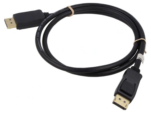Cablu DisplayPort 1.4 HDCP 2.2 1m Negru