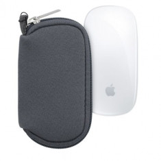 Husa pentru mouse Apple Magic Mouse 2/Magic Mouse 1, Kwmobile, Gri, Neopren, 51117.22 foto