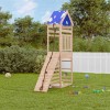 Set de joacă pentru exterior, lemn masiv de pin