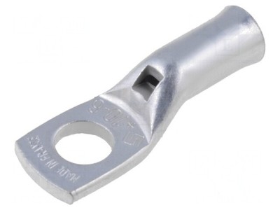V&amp;acirc;rf Inelar Tubular M6 10mm2 Crimpat Cupru foto