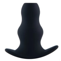 Dop Anal Dilatator, Silicon, Negru, 9.5 cm, Passion Labs