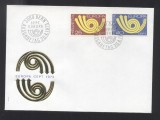 Switzerland 1973 Europa CEPT Mi.580-581 FDC UN.017