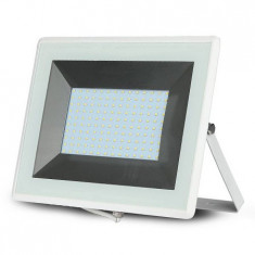 Reflector LED SMD 100W 6500K IP65 alb foto