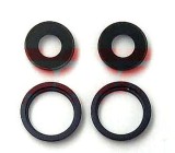 Geam Camera cu Rama Apple iPhone 13 mini Negru, Bulk