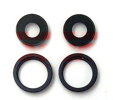 Geam camera cu Rama Apple iPhone 13 BLACK foto