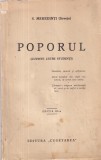 S. Mehedinti (Soveja) - Poporul. Cuvinte catre studenti (1939)