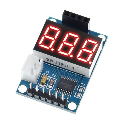 Modul masurare distanta ultrasonic cu afisaj digital pentru HC-SR04 Arduino foto