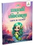 Cumpara ieftin Sirene si unicorni. Carte de colorat/***