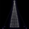 Pom de Crăciun LED 1534 LED-uri Alb Rece 503 cm