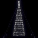 vidaXL Pom de Crăciun LED 1534 LED-uri Alb Rece 503 cm