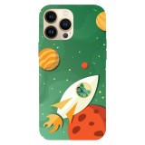 Husa compatibila cu Apple iPhone 15 Pro Max model Astrofox, Silicon, TPU, Viceversa, Transparent, Carcasa