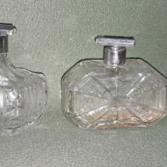 PARFUM, ARTDECO, STICLA VECHE, STICLA VECHE PARFUM- LOT 2 BUCATI