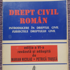 Drept civil Roman, introducere in dreptul civil, Beleiu, 1999, 500 pagini