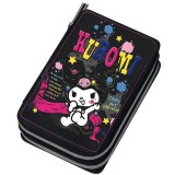 Cumpara ieftin Penar echipat cu doua compartimente, Graffiti, Kuromi Sketchy