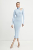 Bardot rochie OLESA midi, mulată, 59580DB
