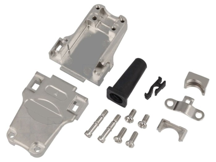Carcasă conectori D-Sub ecranat metal