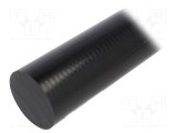 Tijă neagră extrudată &Oslash; 16mm L 500mm - MITSUBISHI CHEMICAL ADV. MATERIALS