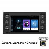 Navigatie dedicata Android Ford Mondeo Focus C max S max Kuga + Camera Marsarier, Volkswagen