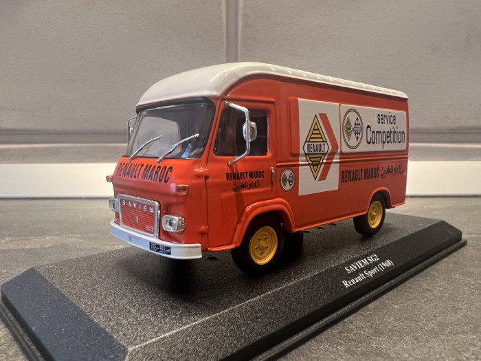 Kit Miniature Renault SG2 Assistance Maroc 1968 - Tip Top Models 1/43 (tt.960)