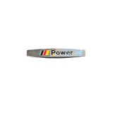 Emblema &quot;POWER&quot; culoare Crom Cod: YZB-39 Automotive TrustedCars