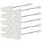 Gossi calapoade de pantofi, 5 perechi, alb, eu 38-44, plastic