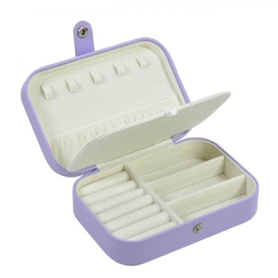 Cutie Organizator Bijuterii, Model, Culoare Lila, Dimensiuni 16x11.5x5.5 cm foto
