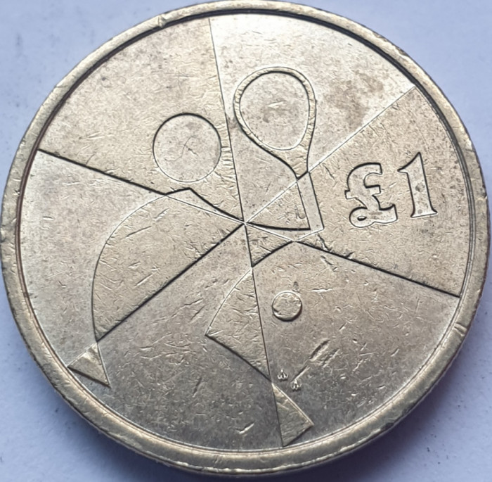 1 pound 2019 Gibraltar, 2019 Island Games