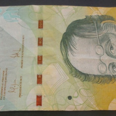 Bancnota exotica 50 BOLIVARES - VENEZUELA, anul 2009 * Cod 561 - circulata
