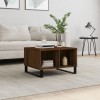 Gossi masuta de cafea, stejar maro, 60x50x36,5 cm, lemn compozit