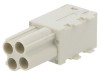 Conector HDC Han-Modular Domino 4-Pin 1 Modul Mamă