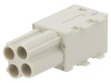 Conector HDC Han-Modular Domino 4-Pin 1 Modul Mamă