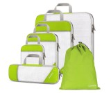Cumpara ieftin Set 6 organizatoare de voiaj Gonex pentru imbracaminte, verde - OUTLET