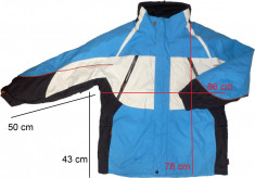 Geaca ski schi dubla 2 in 1 SNOW GEAR cip avalansa (L/XL) cod-556114 foto