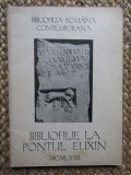 Bibliofilie la Pontul Euxin