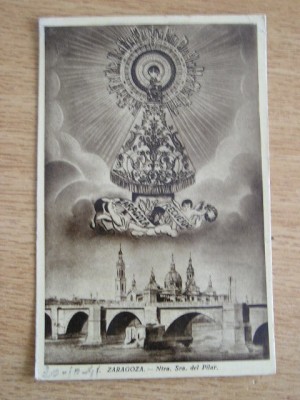 M2 R9 2 - Carte postala foarte veche - Spania foto