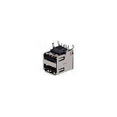 Conector USB A, {{Montare mecanica}}, AMPHENOL - TUEA4F4D3B