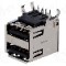 Conector USB A, {{Montare mecanica}}, AMPHENOL - TUEA4F4D3B