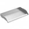 Plita inox pentru gratar pe carbuni, gaz sau electric, Vivatechnix Plancha Inox, 91 x 56 x 6 cm