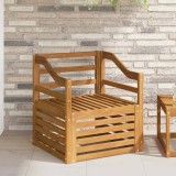 vidaXL Set canapele gradina exterior lemn acacia natural 67x63x73 cm