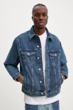 Karl Lagerfeld Jeans camasa jeans barbati, de tranzitie, A1M14017