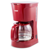 Cumpara ieftin Cafetiera Zass Red Line, 1000 W, 1.5 L, capacitate 12 cesti, indicator nivel apa, functie antipicurare