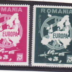 Spania/Romania, Exil romanesc, Europa 1958, dant., 1958, MNH