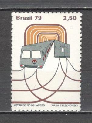 Brazilia.1979 Inaugurarea Metroului Rio de Janeiro GB.62
